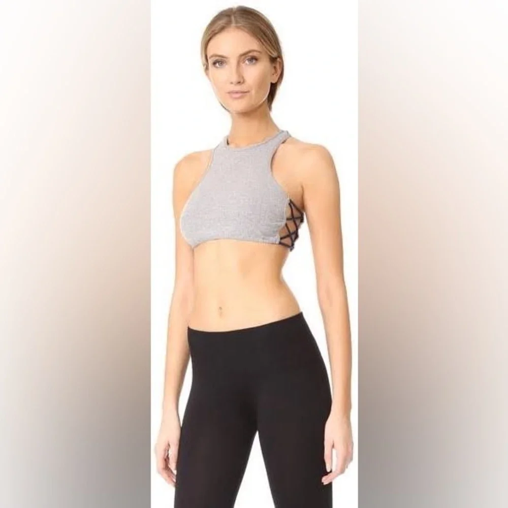 NWOT - Free People Intimately Women's Side Cross Racerback Bra - Size M/L